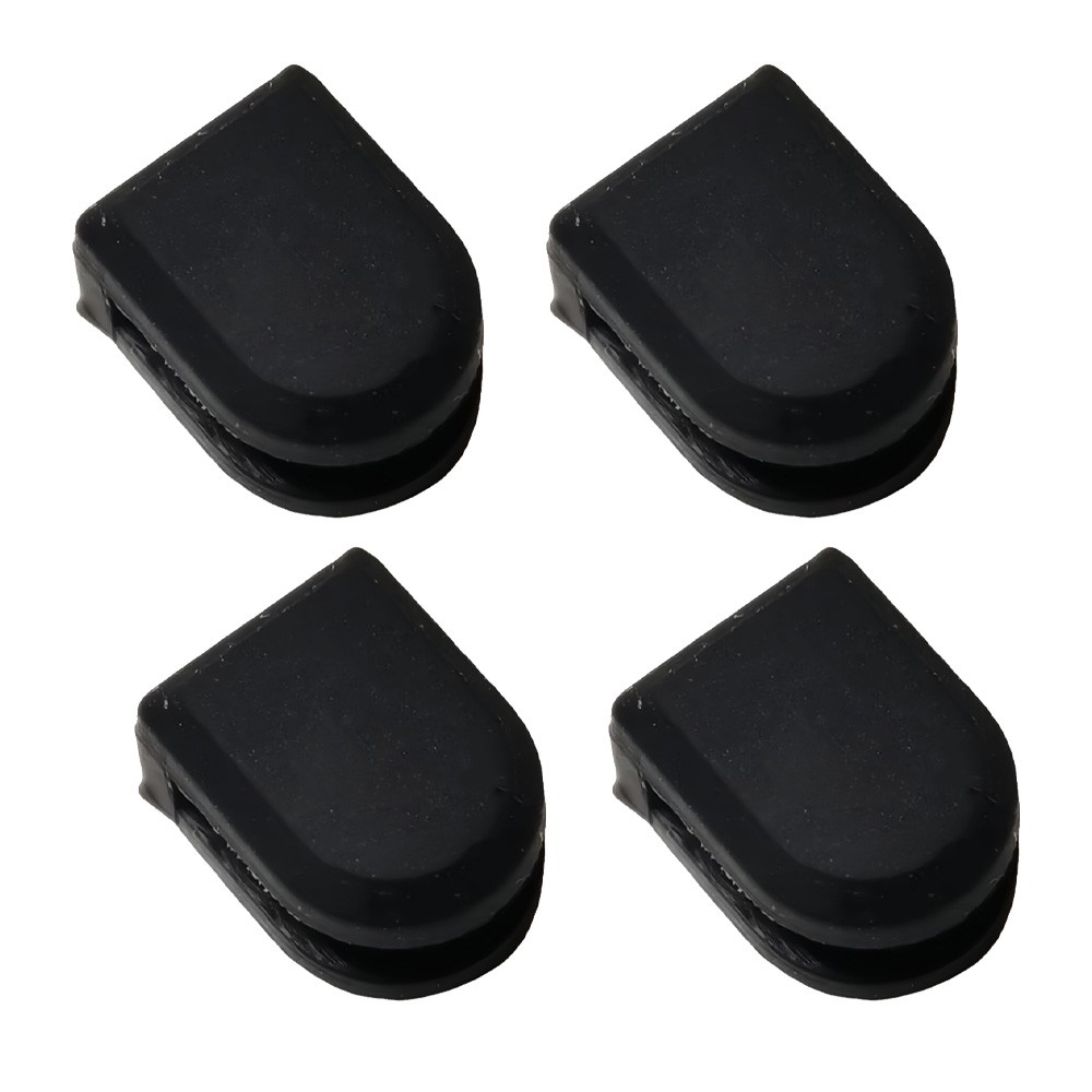 4Pcs Rubber Bumper For Audio Technica AT-LP120 Dust Cover Lid Shock Absorber US