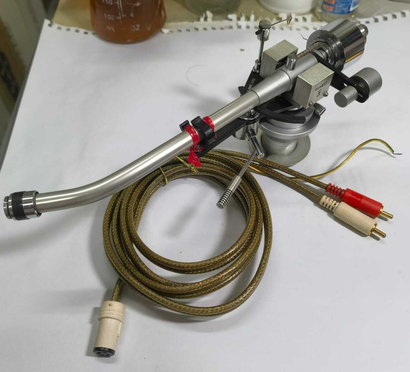 SAEC 407-23 Double Knife-Edge Tonearm, Made in Japan (USED)