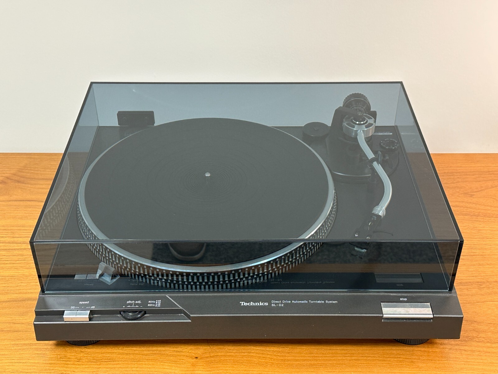 Technics SL-D1, SL-D2, SL-D3 smoked Compatible Dust Cover lid