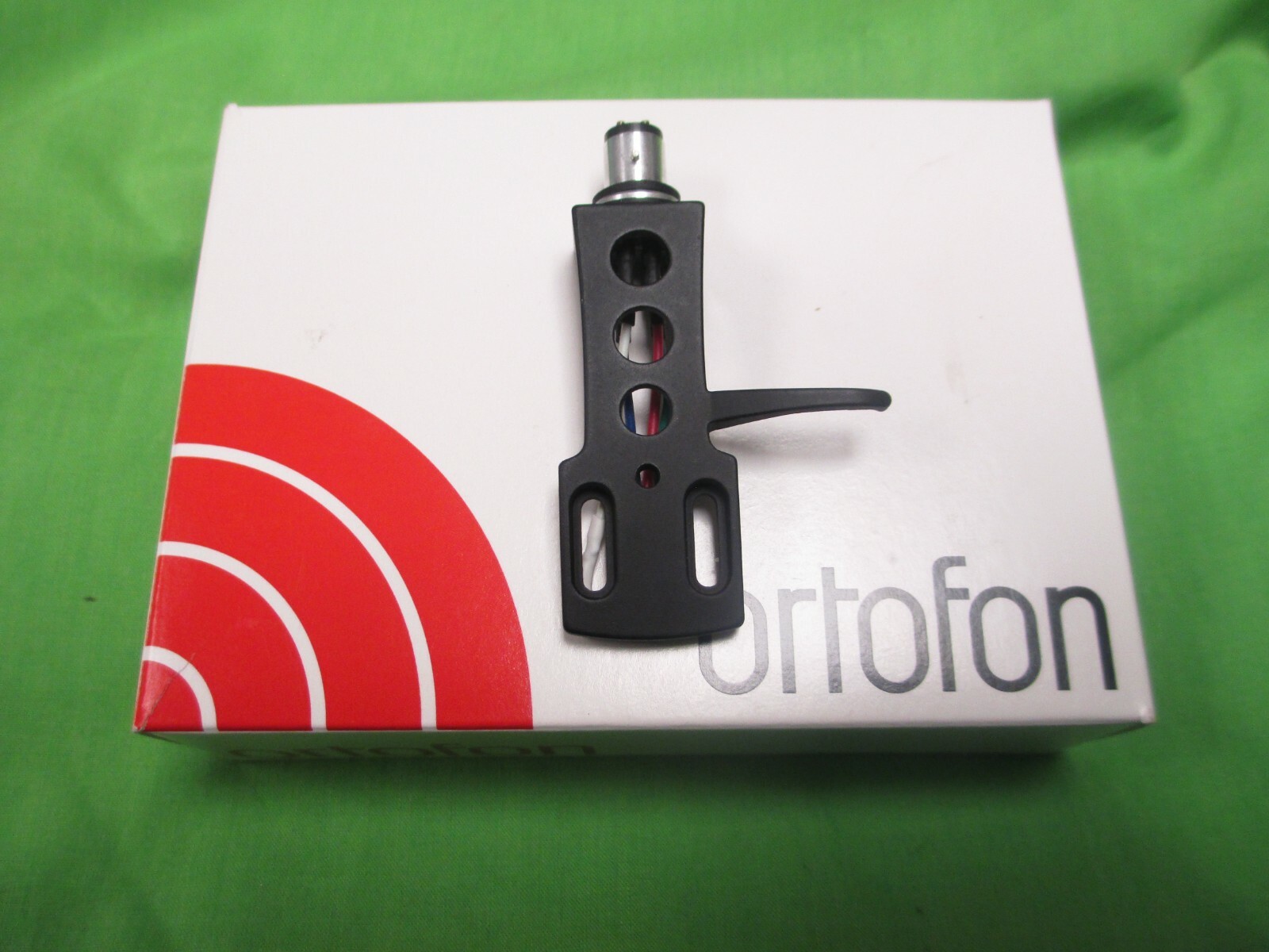 NEW ORTOFON OM 5 E CARTRIDGE WITH FACTORY STYLUS PLUS PIONEER TYPE HEAD SHELL