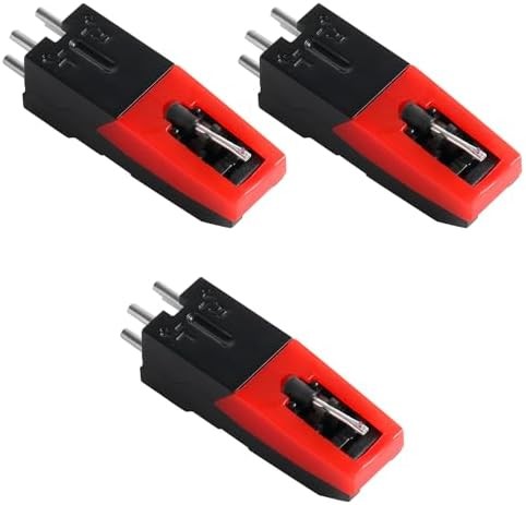 3pcs Universal Record Player Cartridge, Vinyl Turntable Cartridges Replacement D