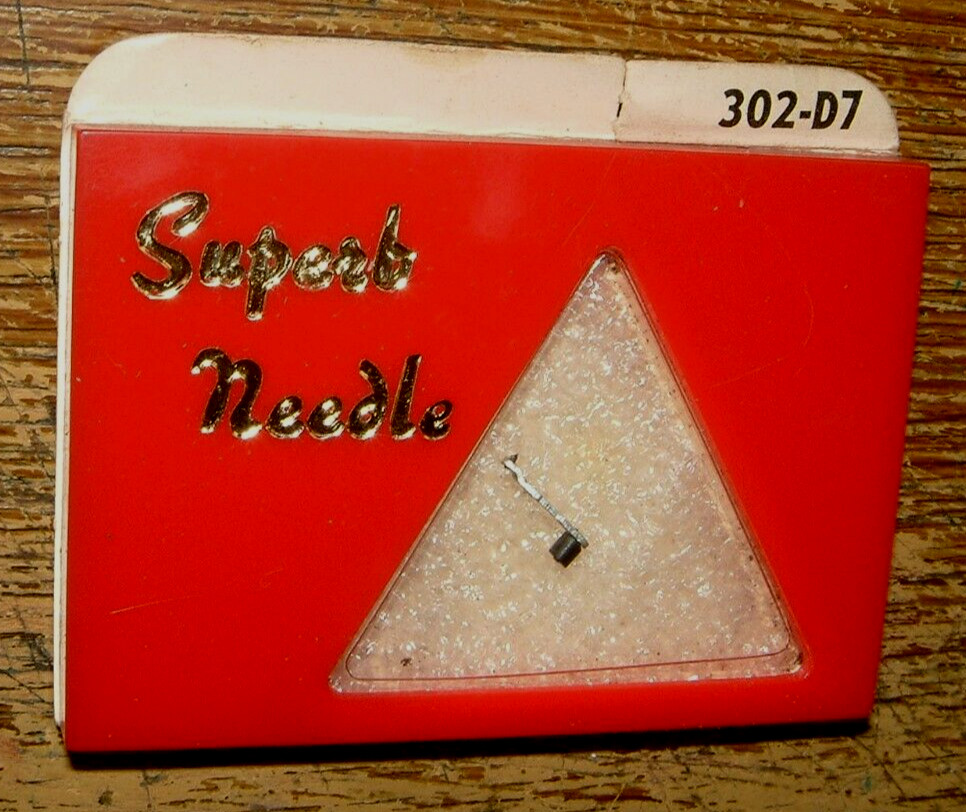Phonograph NEEDLE 302-7d for Dual DN-4 DN-23, 34 CDS-3/23 -320/23, A341D N282-7d