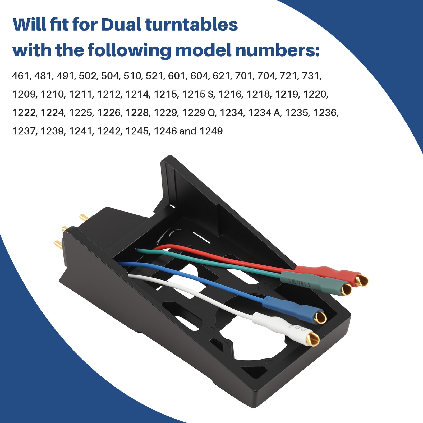Headshell Stylus Holder for Dual TK14 TK181 TK120 TK123 LP Vinyl5562