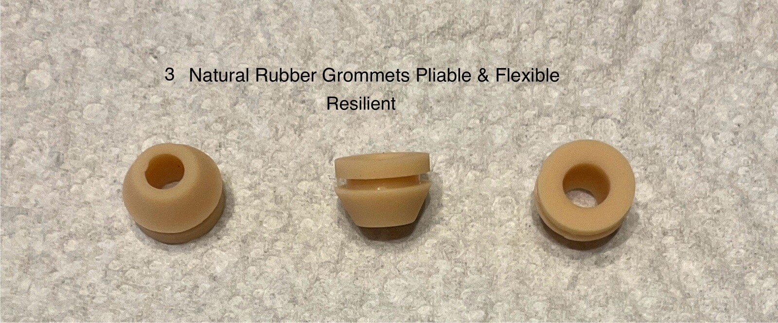 MOTOROLA PLAYER TURNTABLE MOTOR GROMMETS SET OF 3 FOR MOST MODELS