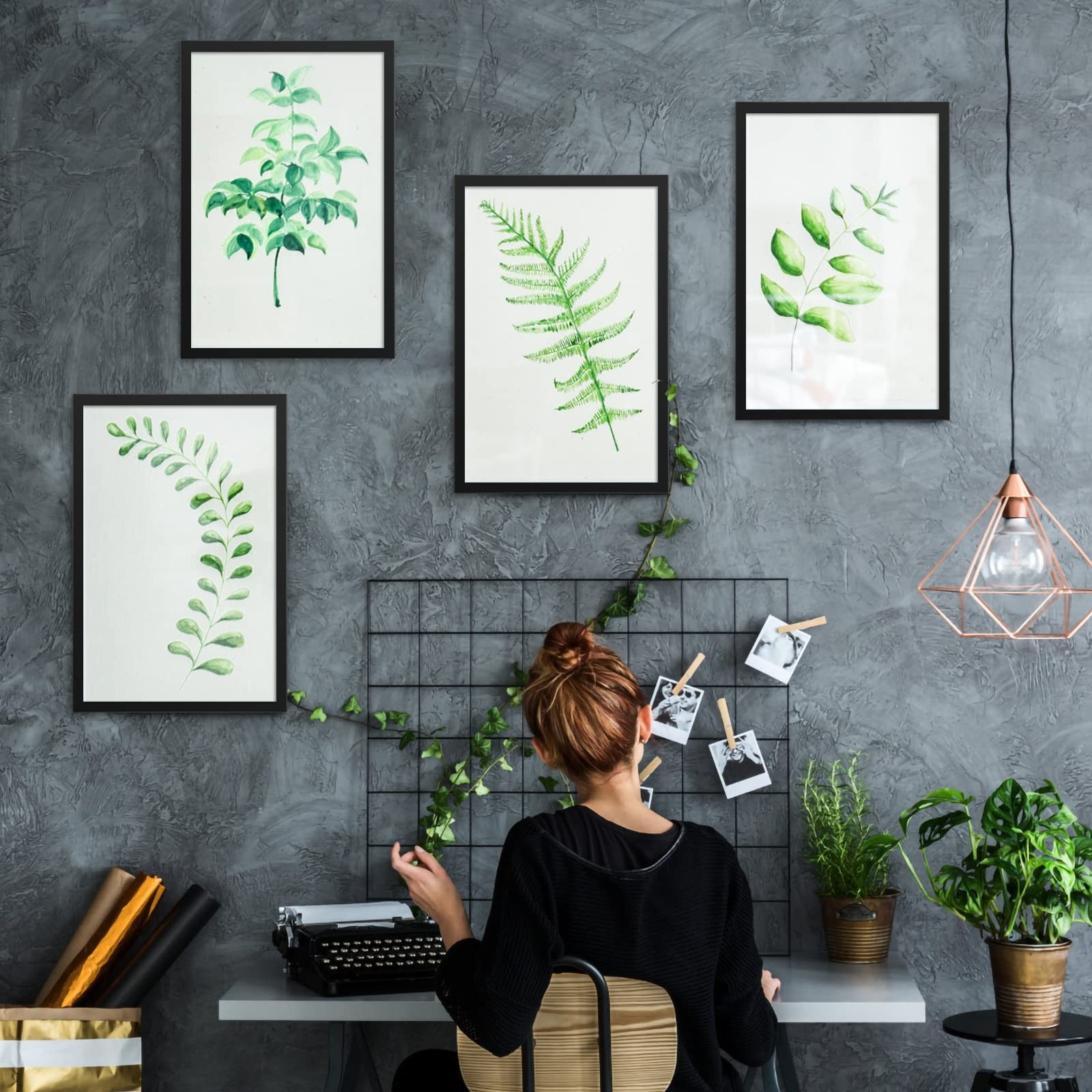 euwazram Matte Black 16×24 Frame – Single Frame, 16 x 24 16″ x 24″,