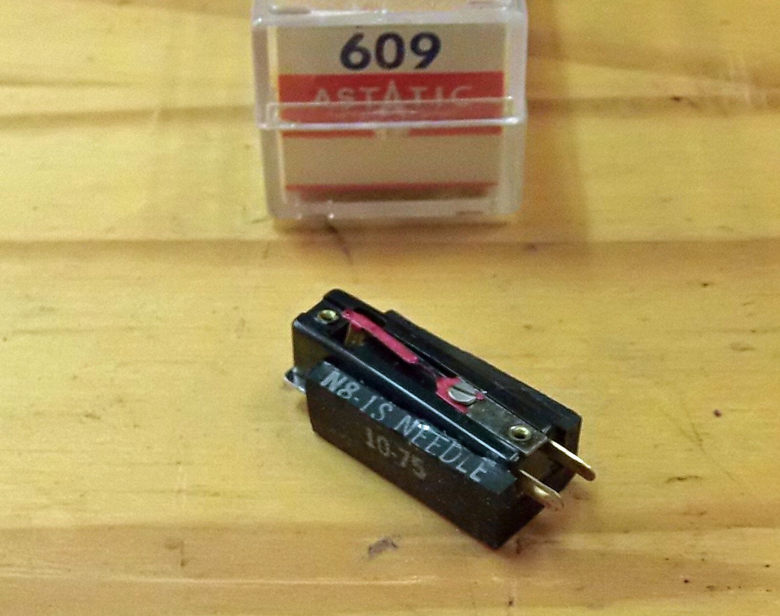 PHONOGRAPH Needle CARTRIDGE ASTATIC 609 EV 5463 EV 5333 Pfanstiehl P-8 P8S