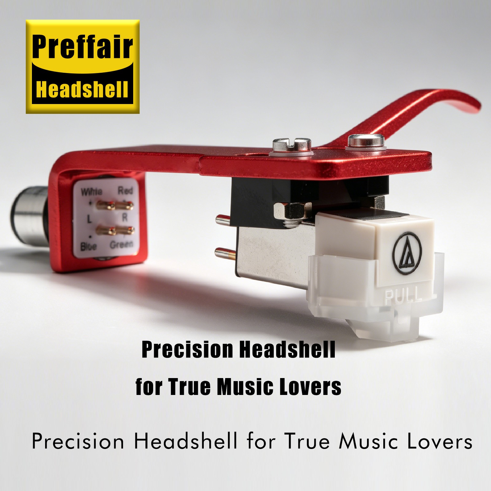 Universal Cartridge Stylus Headshell Holder Aluminum Alloy Turntable LP Vinyl