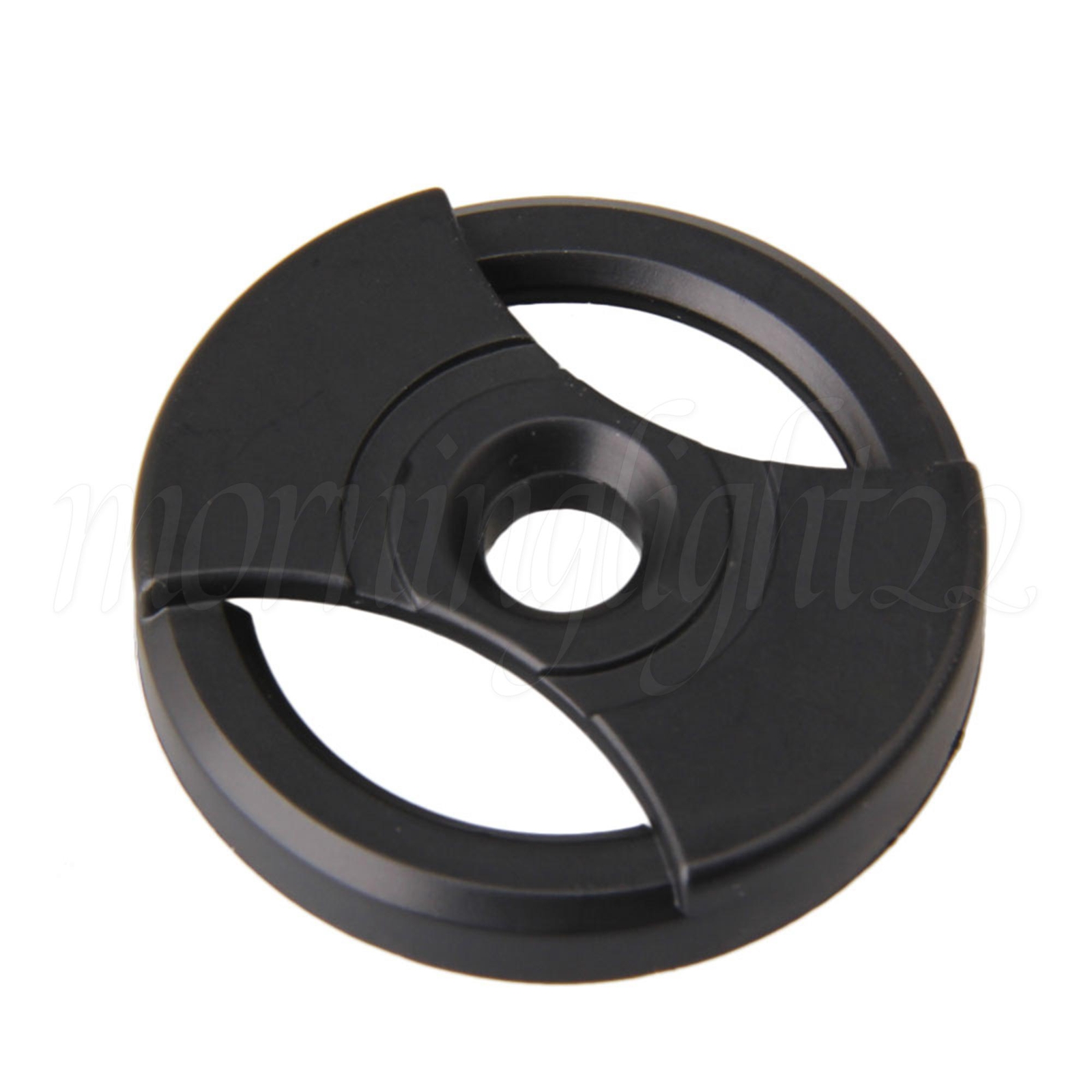 38×7.2x7mm Black Plastic Record Adapter Snap In Inserts for 7″ 45rpm Record
