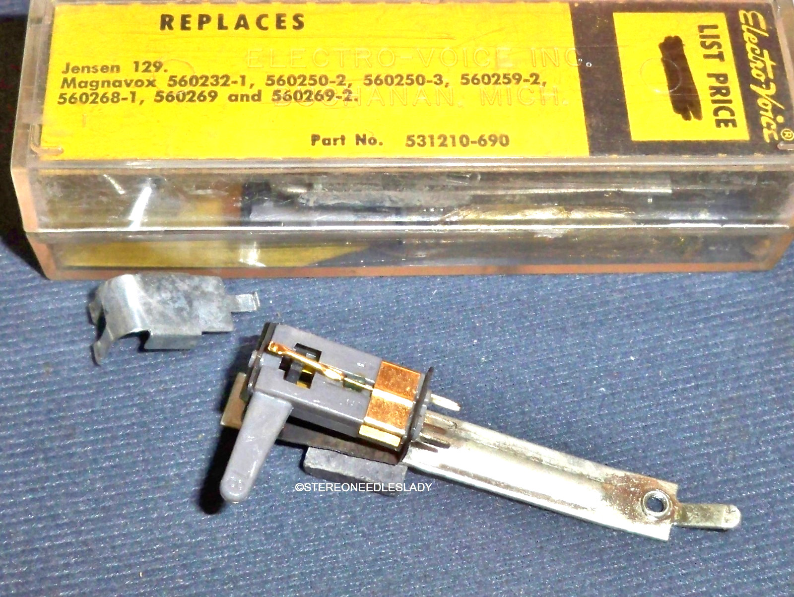 ELECTRO VOICE EV 129D 129 Cartridge Needle for Magnavox