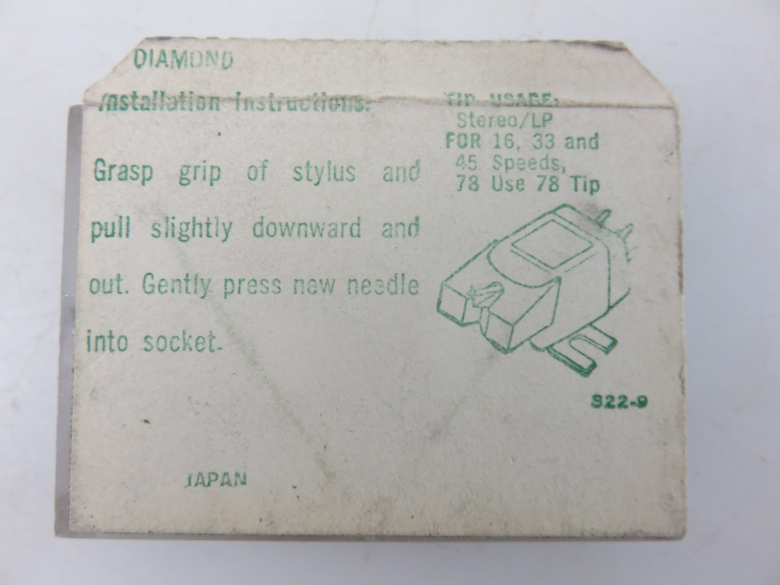 EVG Electro-Voice PM4011D Stylus Needle Replacement For Pickering D3807 D3807A