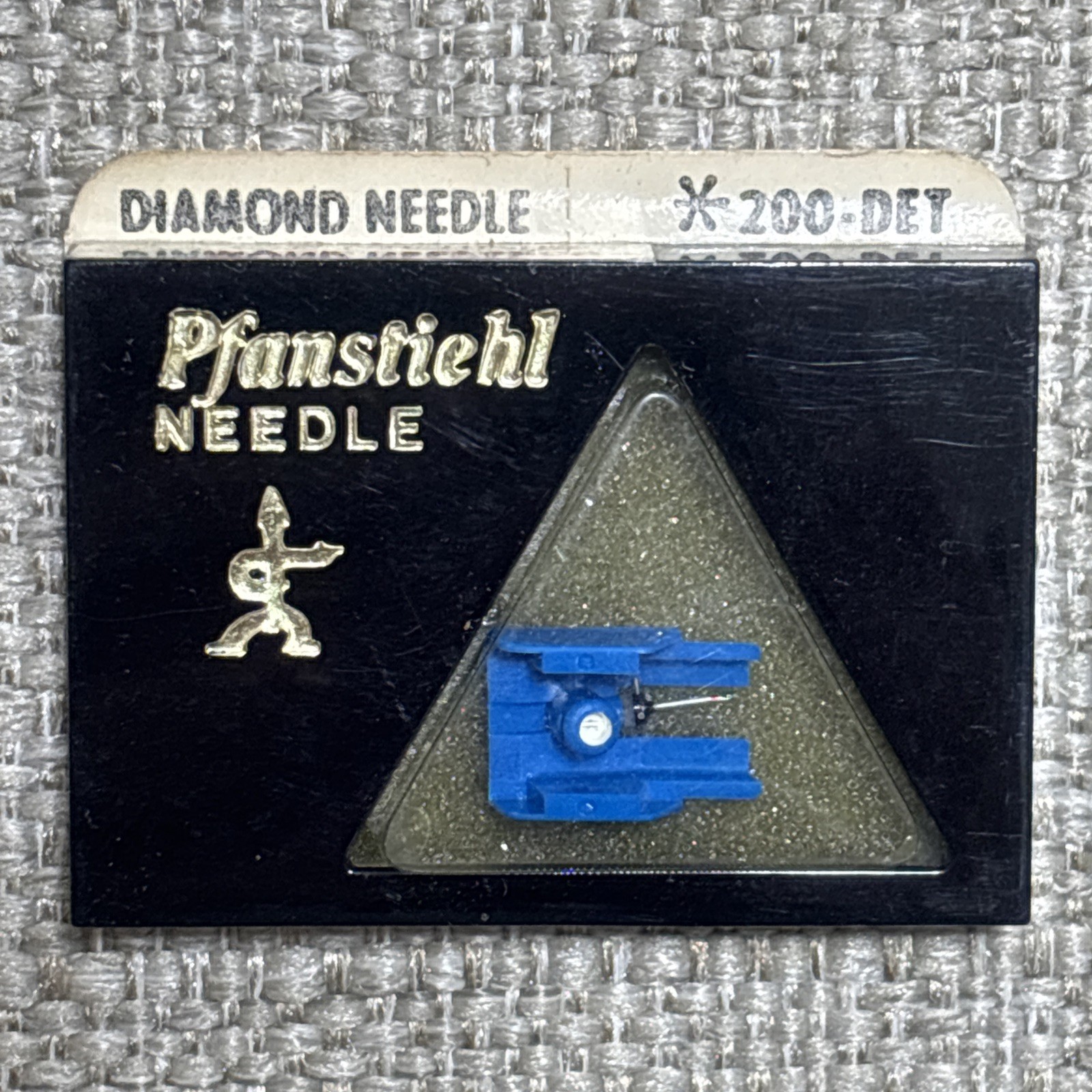 Pfanstiehl 200-DET Diamond Elliptical Stylus Replaces Audio Technica ATS-12 NOS