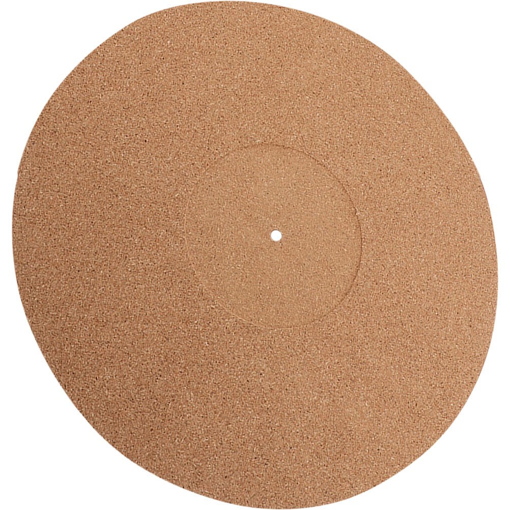 Vinyl Record Player Mat Cork Pad Scratch Turntable Accessory