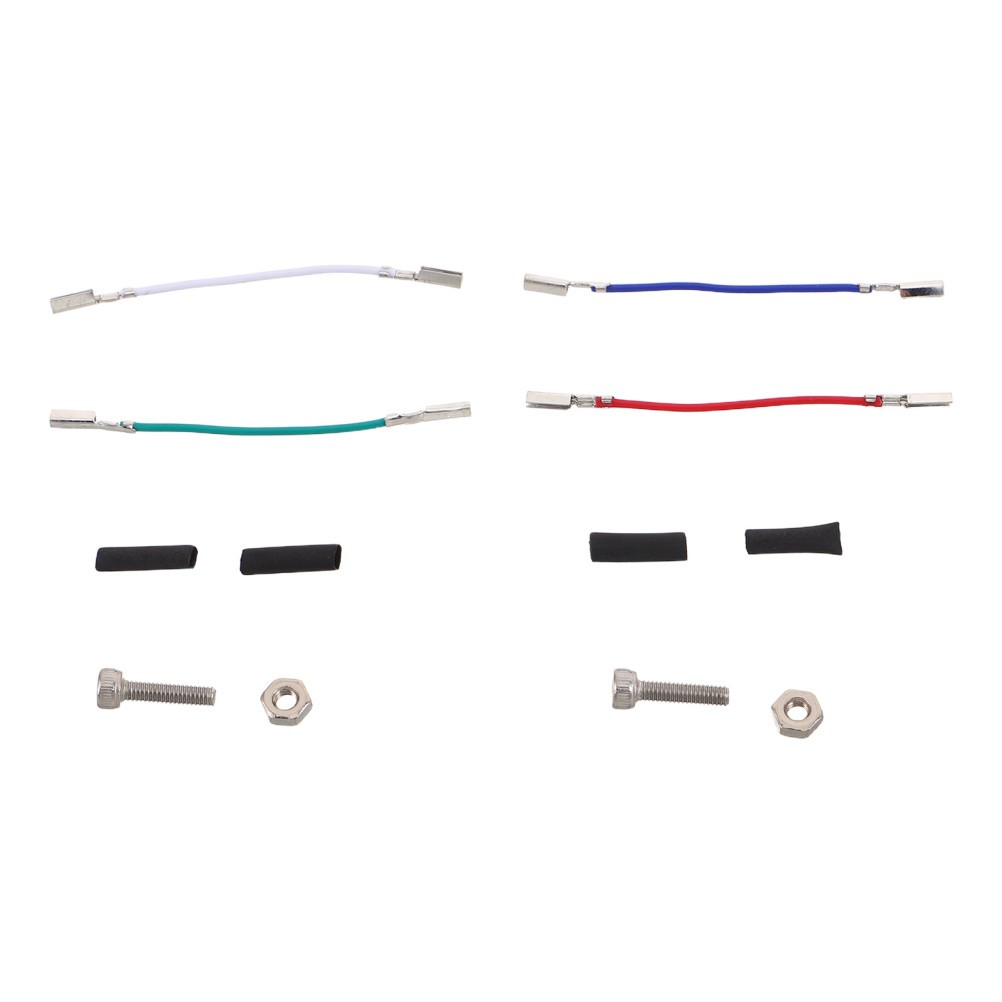1 Set Durable Stereo Cartridge Head Shell Wire Replacement for Turntable Audio