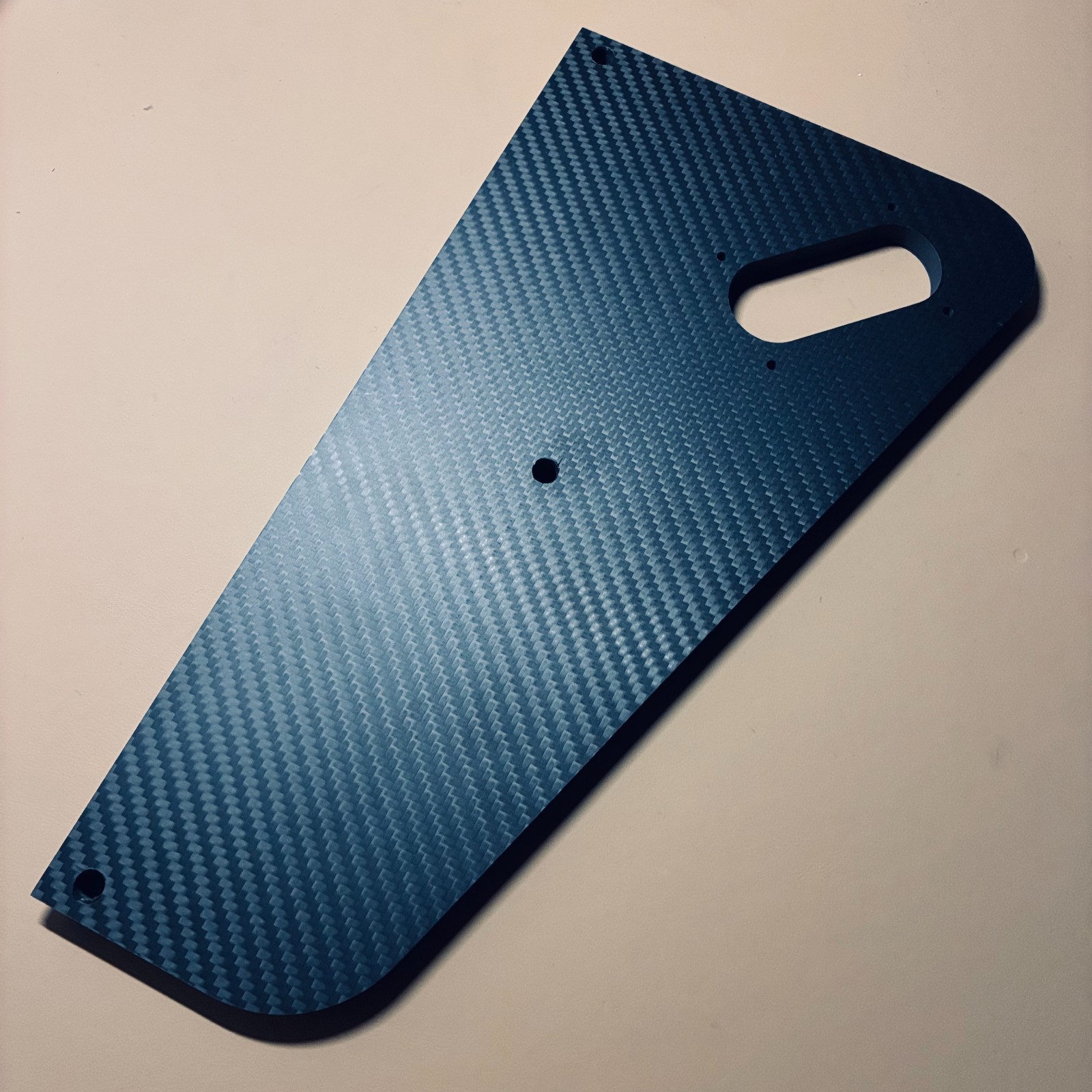 12 inch phono tonearm board carbon fibre for sme thorens td-124 turntable