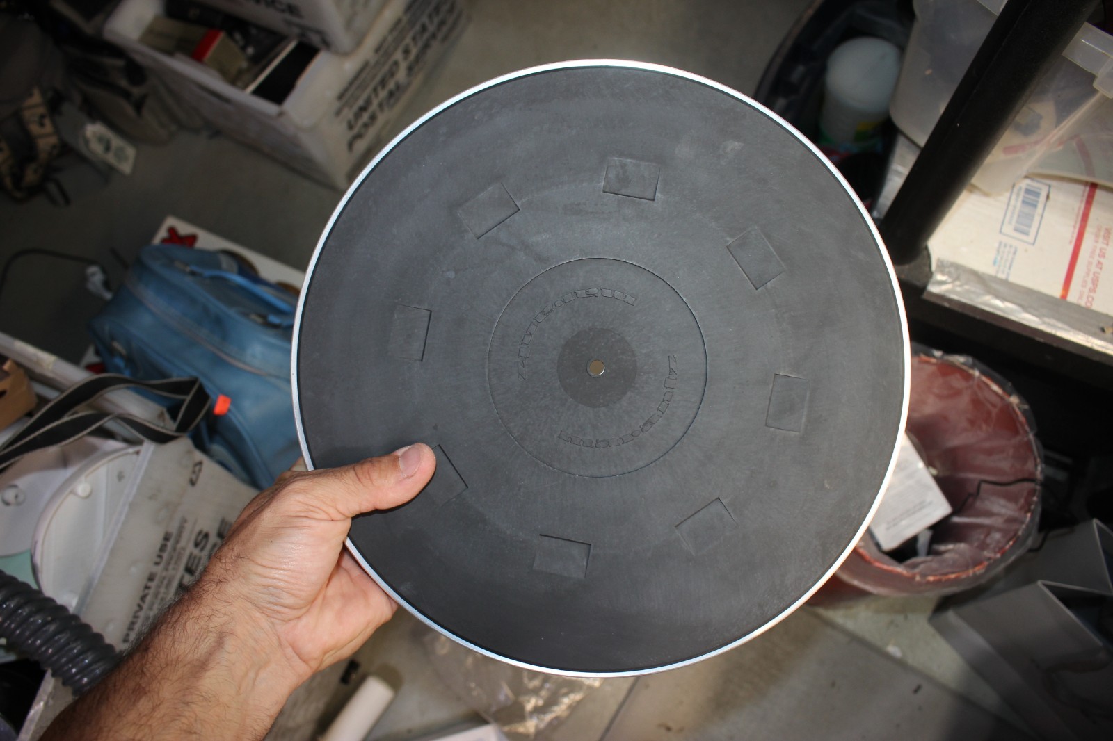 Marantz MRT-625 Replacement Turntable Aluminum Platter + Record Pad Belt Driven