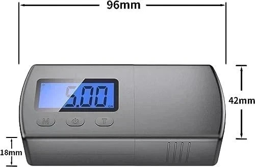 Digital LCD Stylus Force Scale Gauge 0.01g Turntable Cartridge Weight Meter