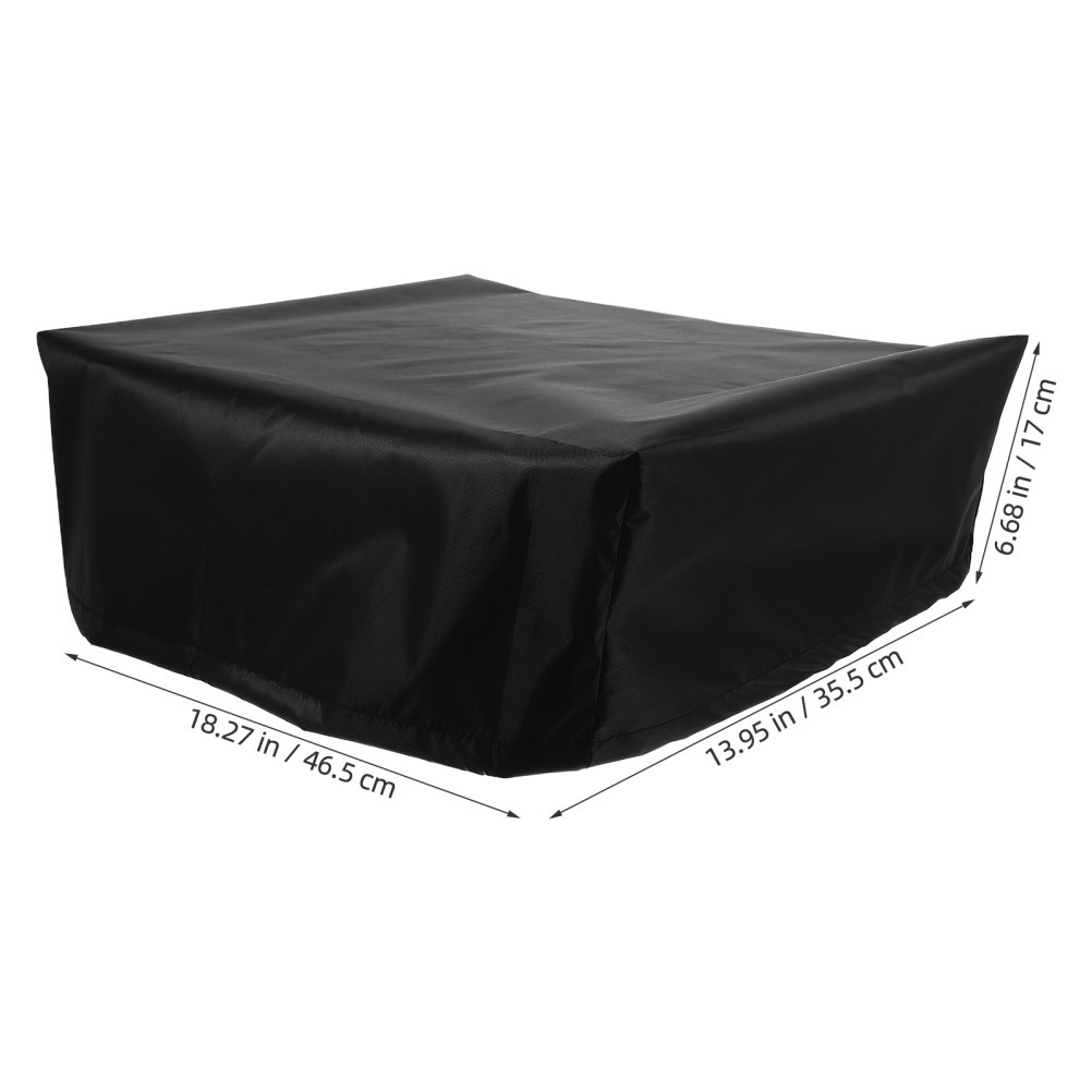 Black Gramophone Case Waterproof Bag Cover Protective Speaker Dust