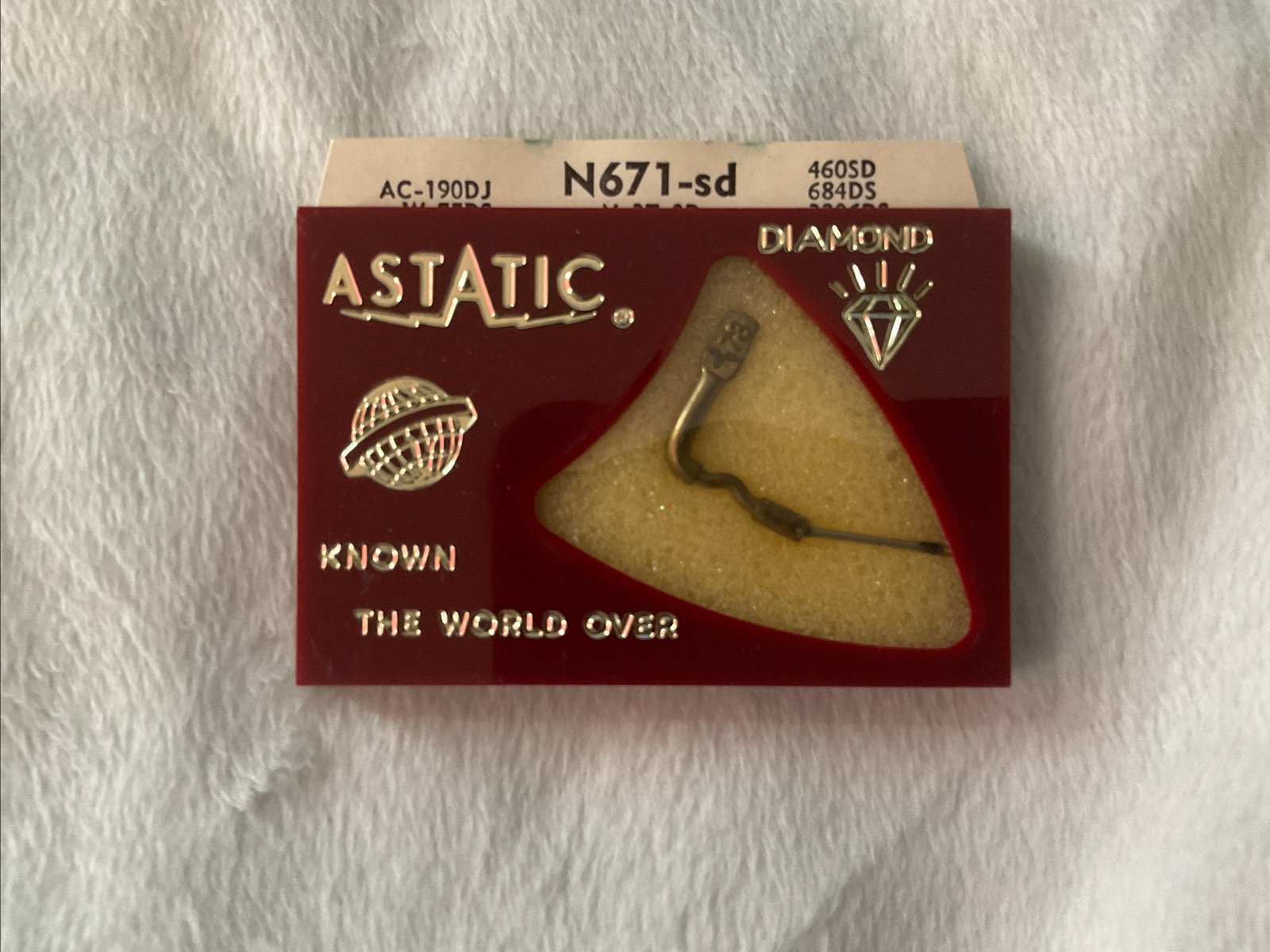 Astatic N671-sd Diamond Needle, Sonotone – Astatic