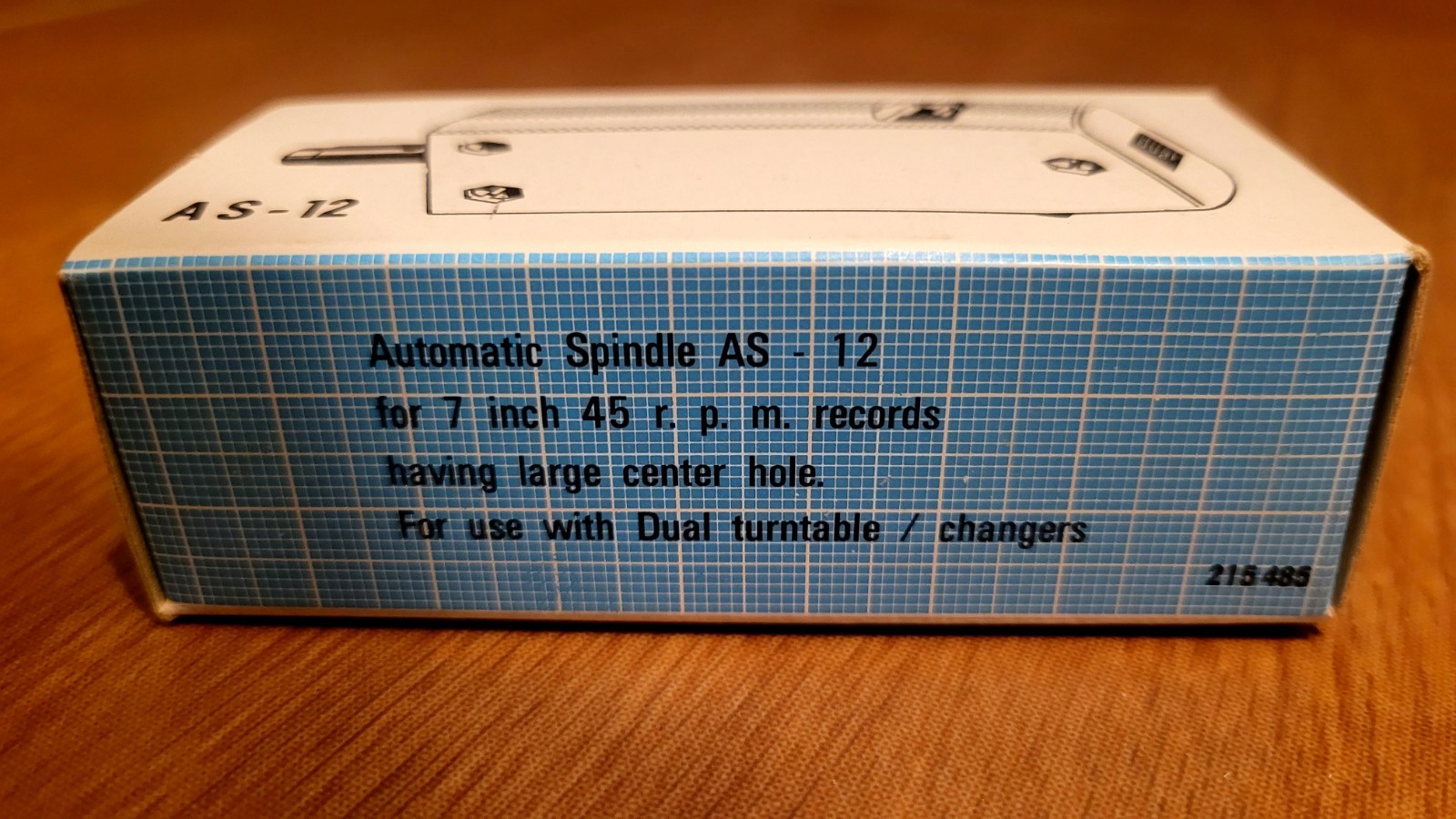 Dual AS-12 stacking spindle with bracket