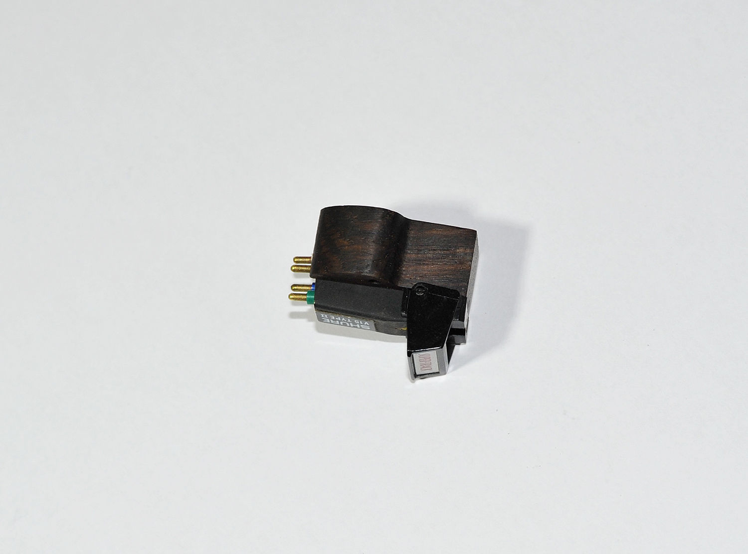 Super Exclusive Wooden Body for SHURE V15 Type II Cartridge Black Oak Wood