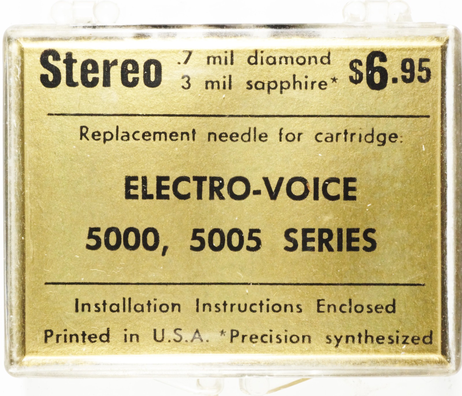 NOS Arista EV-19D Diamond Needle Stylus For Electro-Voice 5000 5005