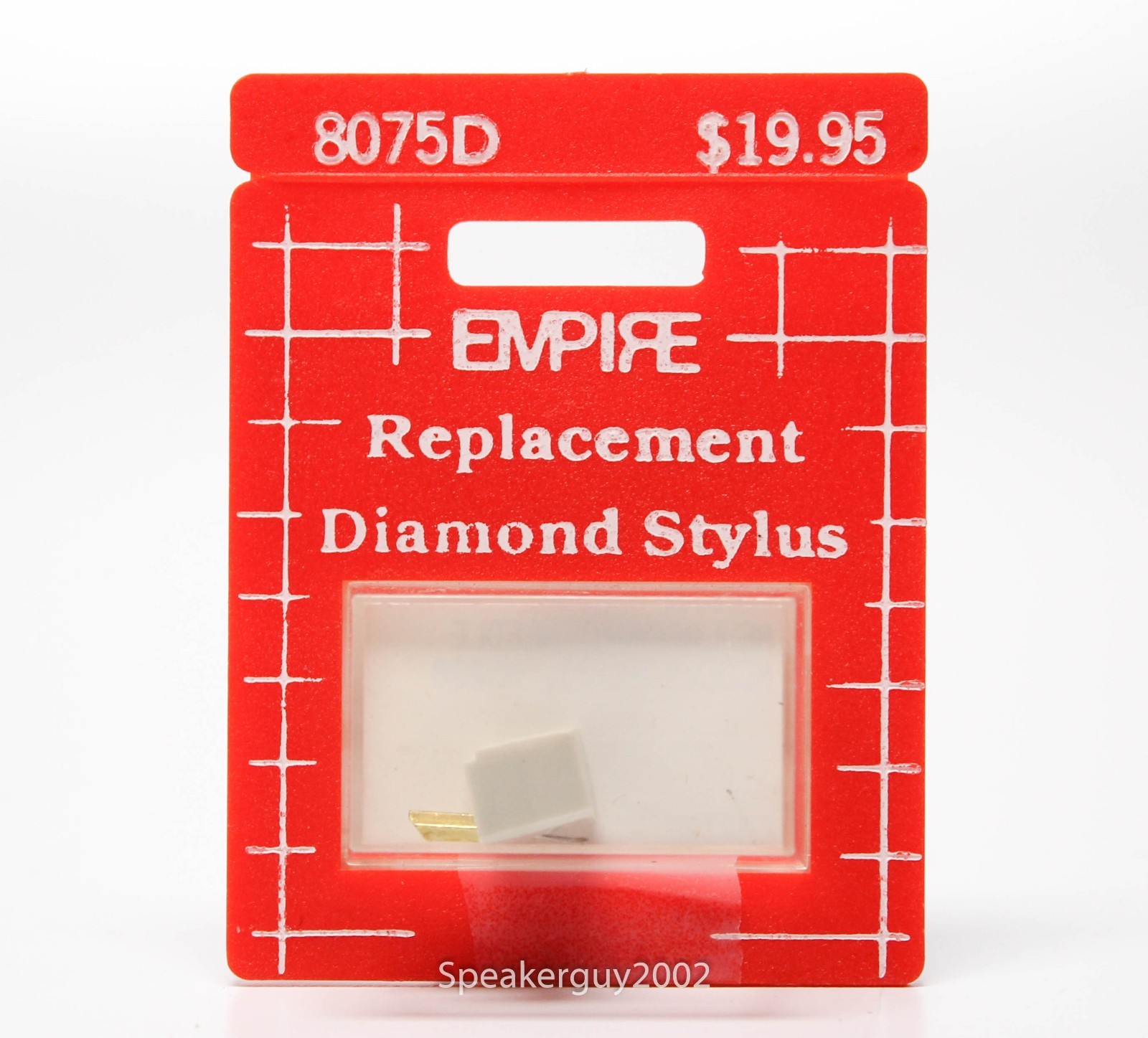Empire Stylus for Audio Technica AT-21 Pioneer AT-66 Cartridges — 8075D