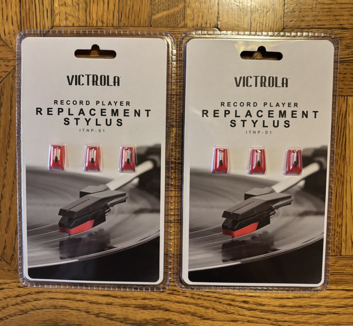 Victrola ITNP-S1 6-Pack Turntable Replacement Record Player Stylus Needles