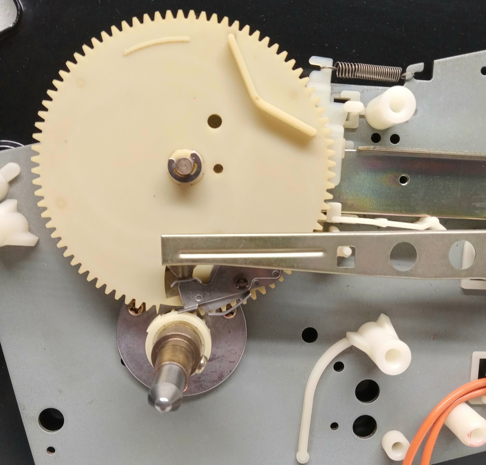 Pioneer PL 100 Turntable Platter Lower Control Assembly Switch Parts Pieces