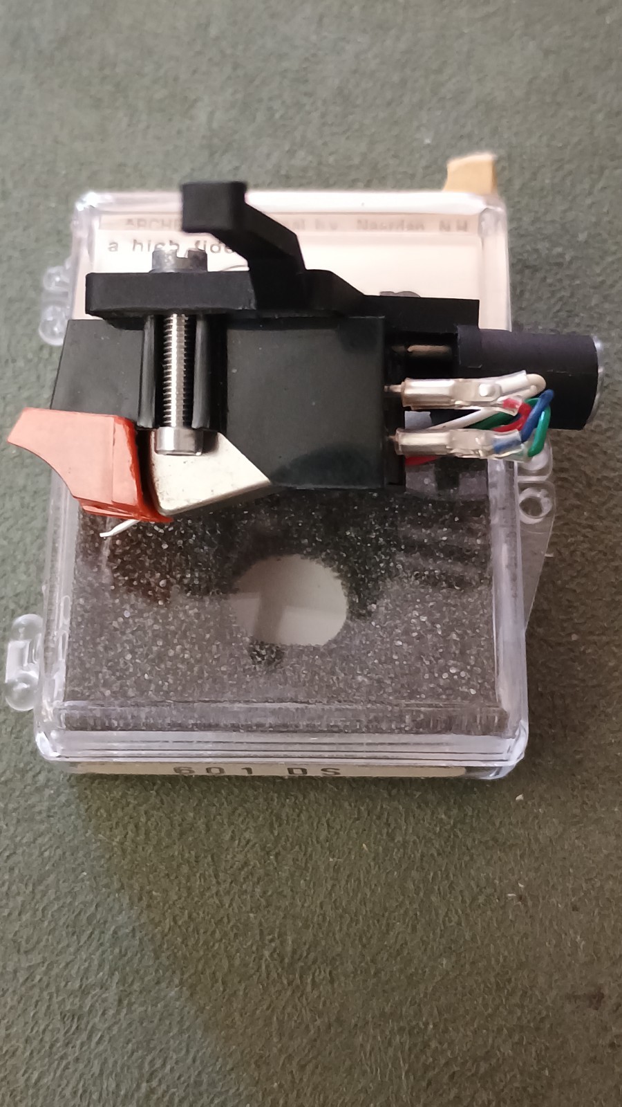 Rotel 2RC-4 Head on Rotel Headshell and Tonar Tip NOS
