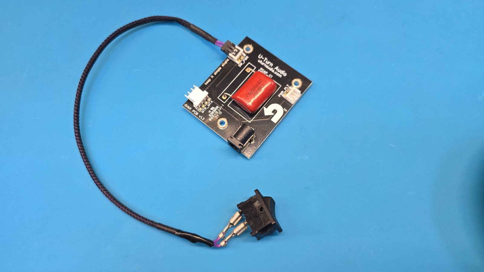 U-Turn Audio “Orbit” Power Control Board and Switch, Sold As Is