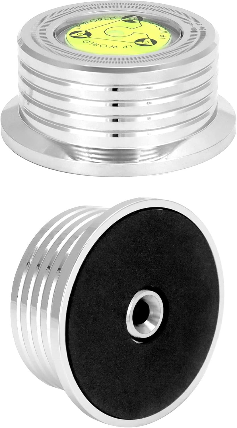 Record Weight Phono Disc Stabilizer, 60HZ Record Weight Stabilizer, with Bubble
