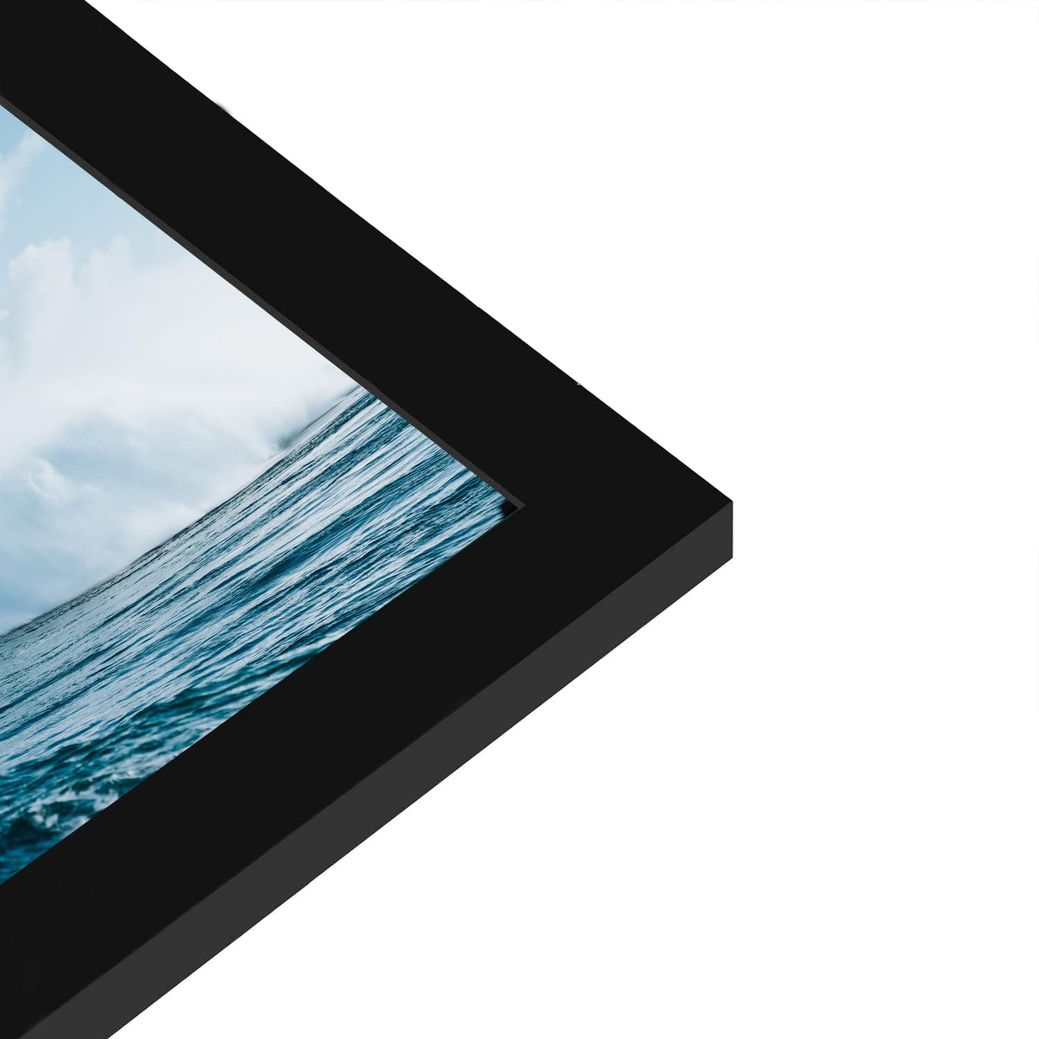PEALSN 12×15 Picture Frame Black, Photo for Wall Mounting 12×15, Black