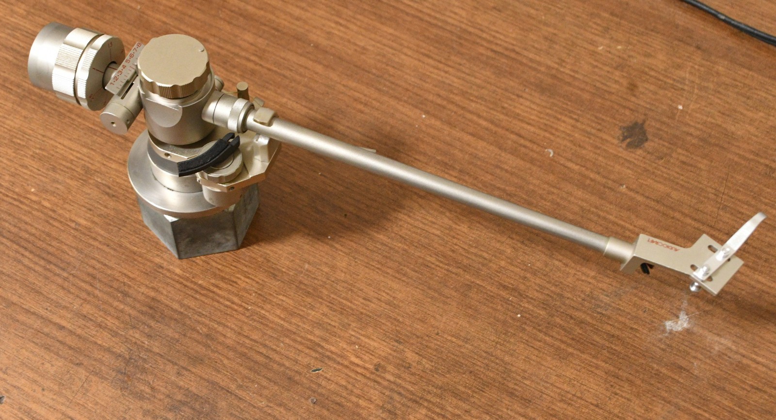 Audio craft AC-3000 Silver Limited one pivot oil damp tonearm * VG+