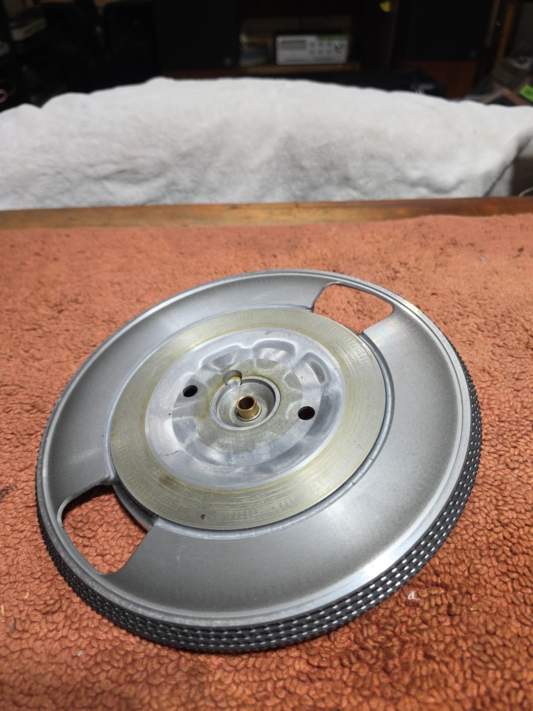 Dual CS 1237 Aluminum Platter 1978 Turntable Record Player Repair Part 7651.4