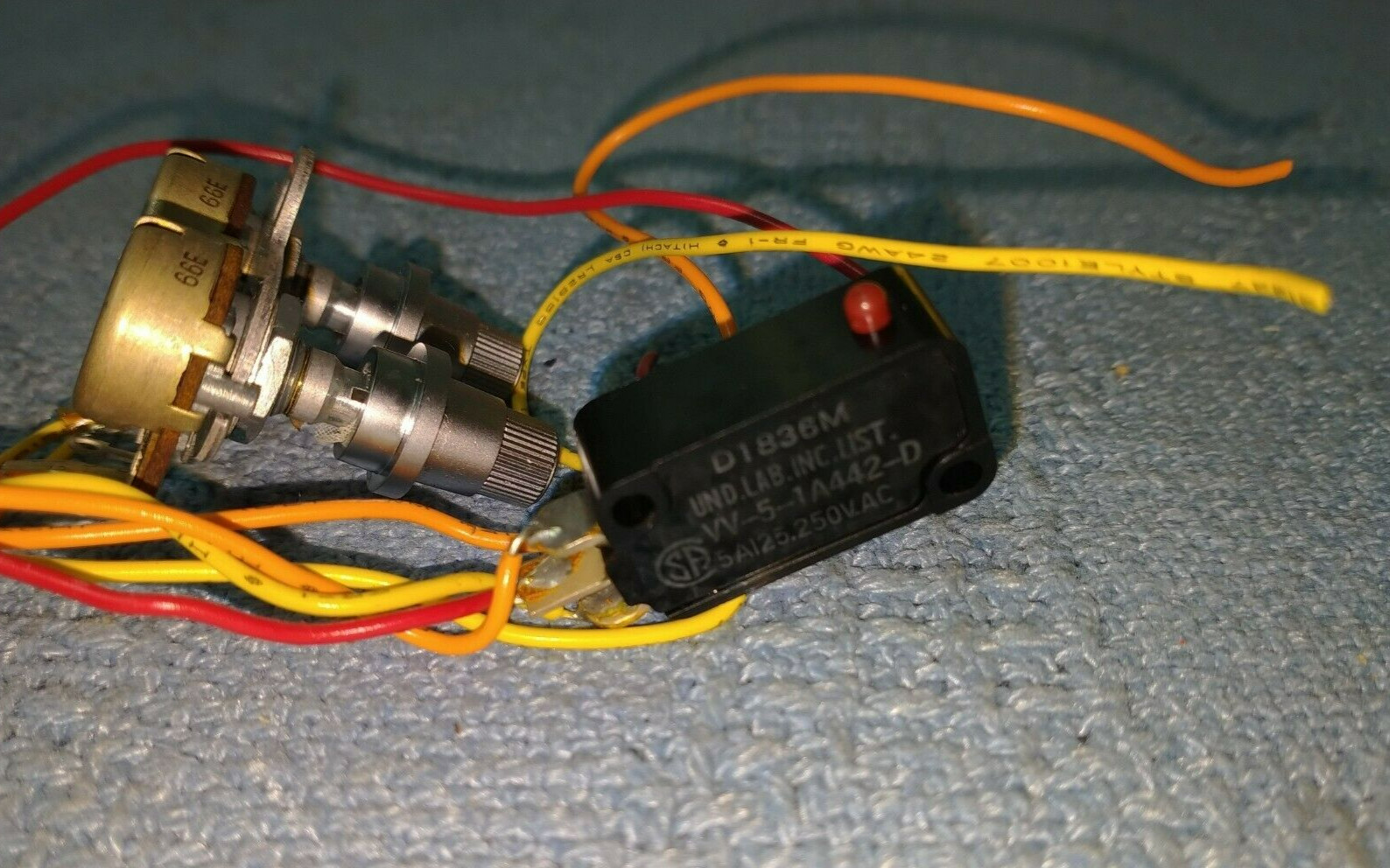 Speed Controls/Hardware from Sony PS-4300 Turntable Controls Only Tested Working