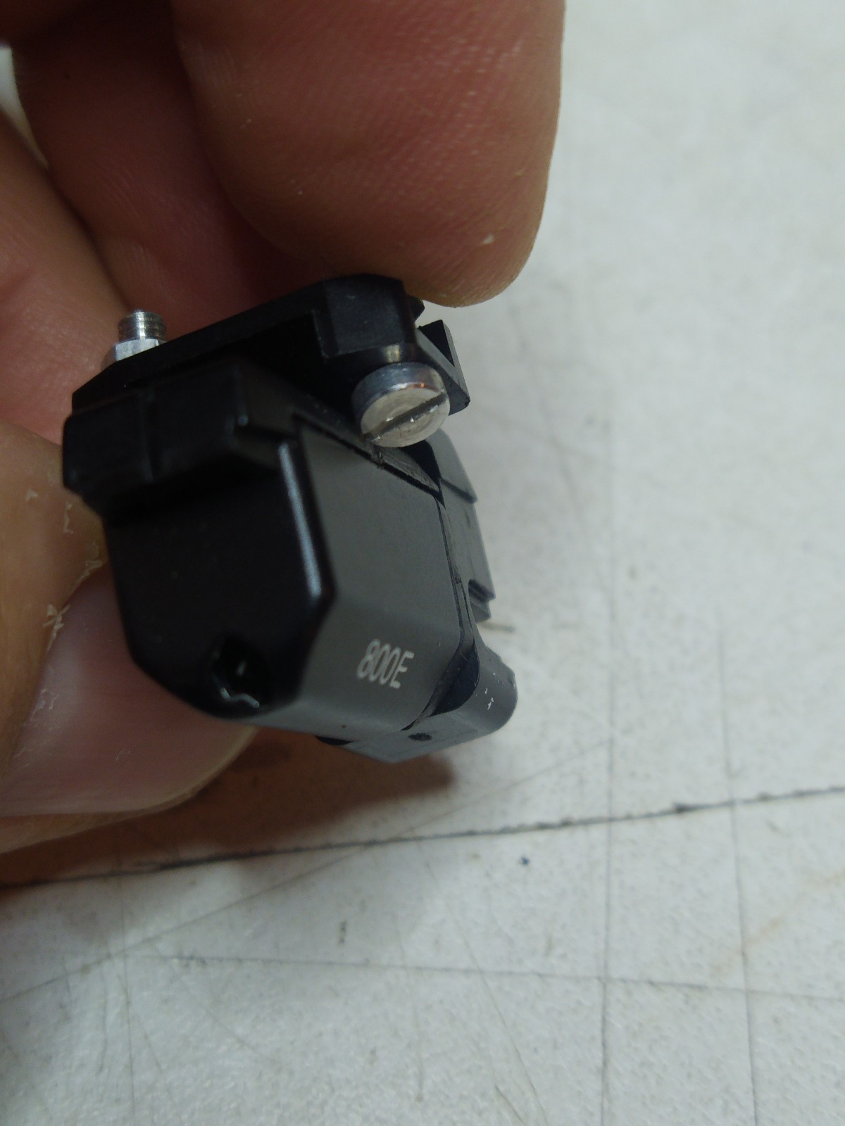 Shure DyneTech 800E phono cartridge, p-mount w/adapter