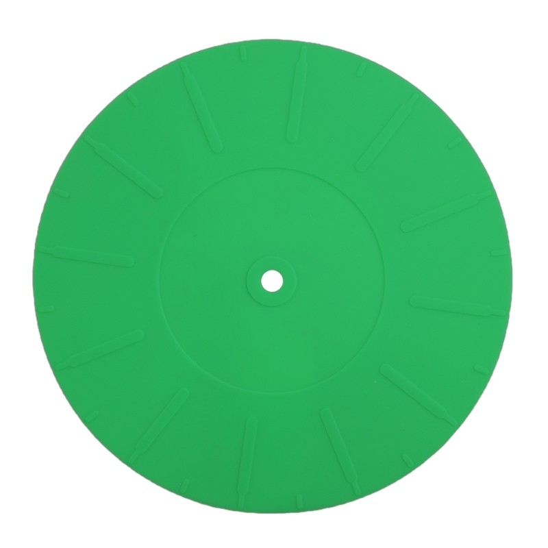 Turntables Records Player Pad for Phonographs Flat Silicone Mats Records Slipmat