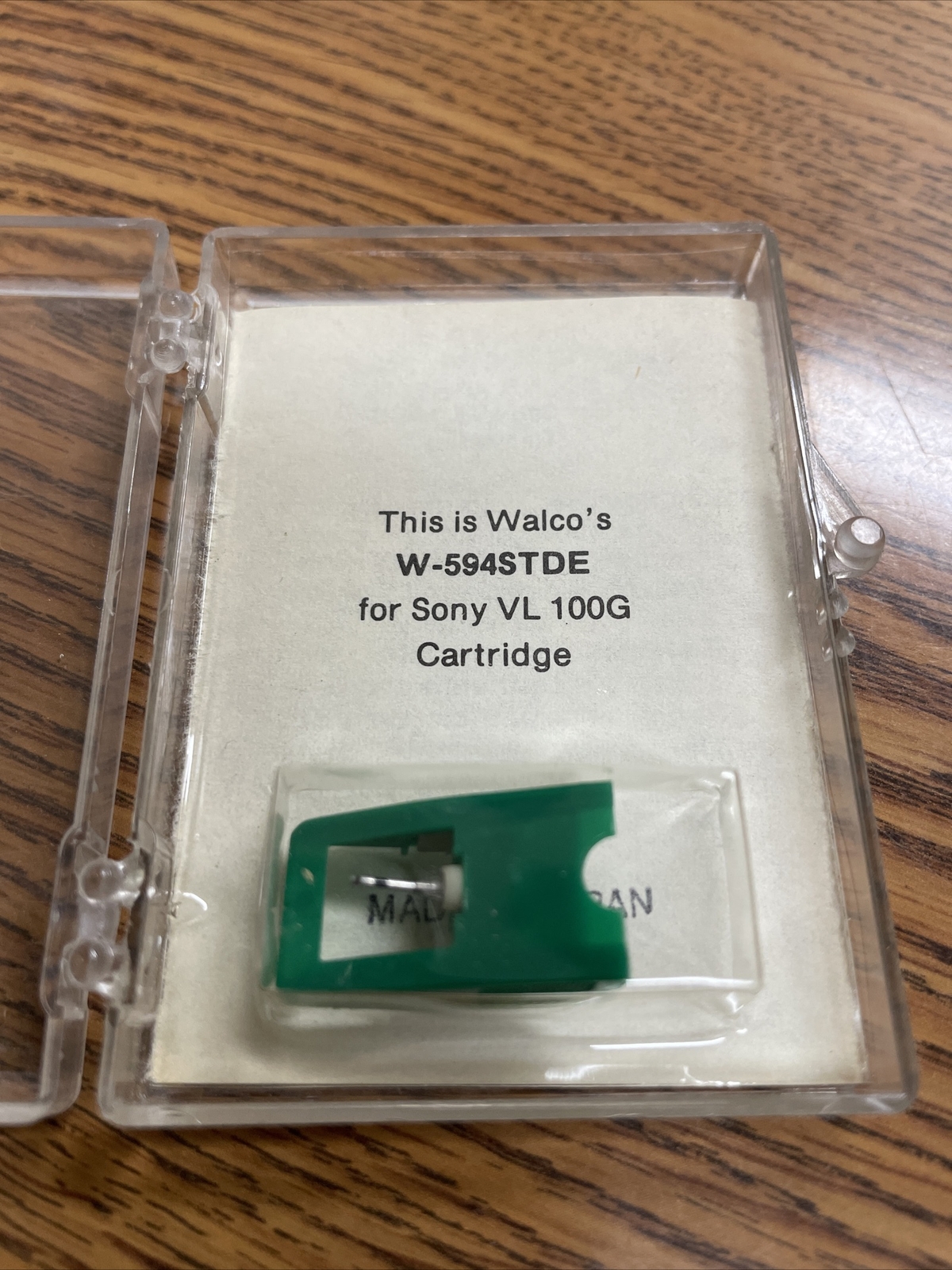 New SONY ND-100G NEEDLE / STYLUS for Sony VL-100G VL100G, Walco W-594ST, 684-D7