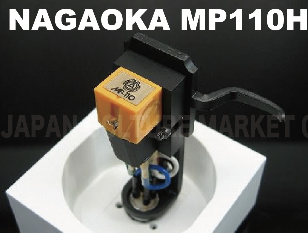 NAGAOKA MP-110H MP type stereo cartridge with head shell set for Turntable