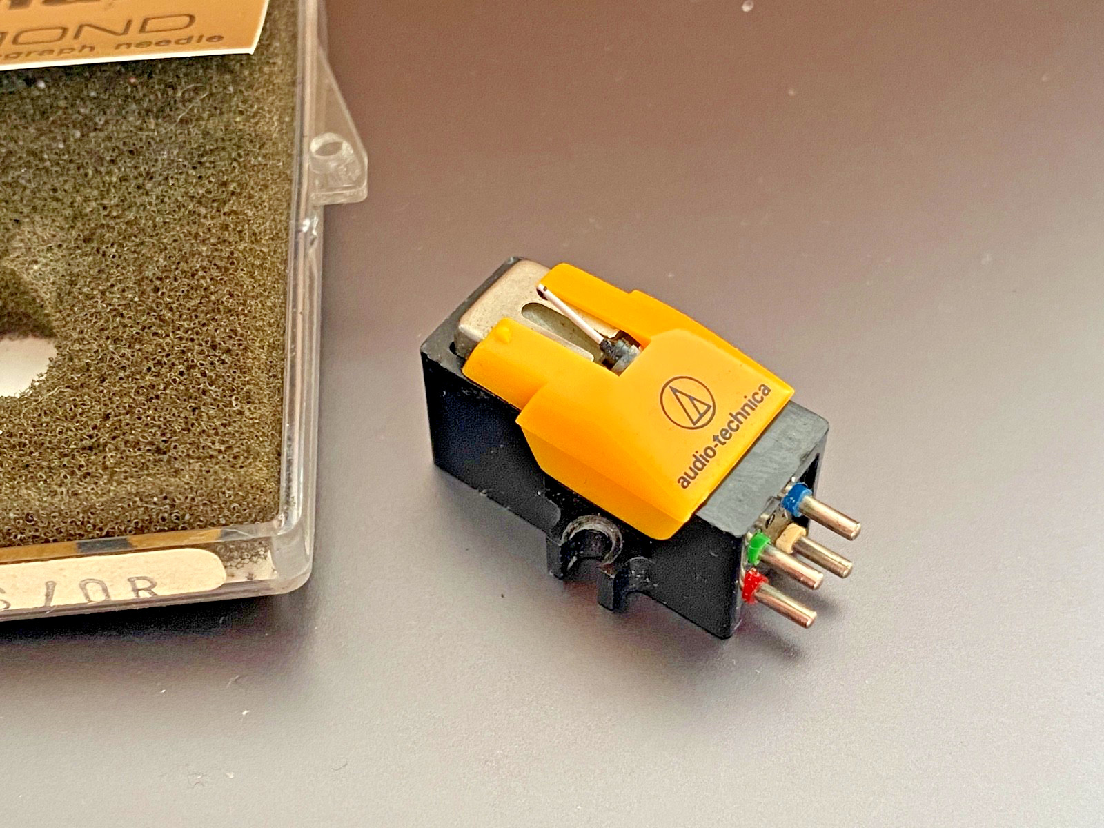 Vintage Audio Technica AT11 AT-11 Cartridge with NOS ORIGINAL Stylus (Tonar)