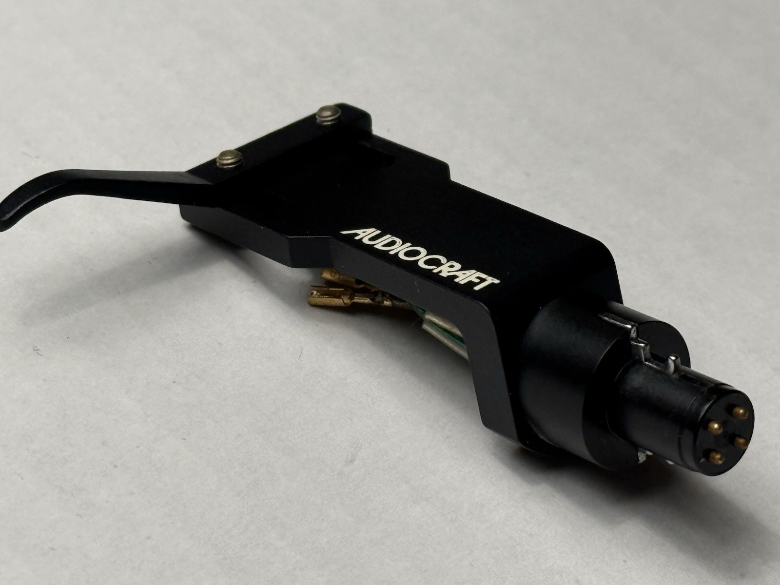 AUDIOCRAFT AS-4PL Headshell. 15 grams Tested And Working