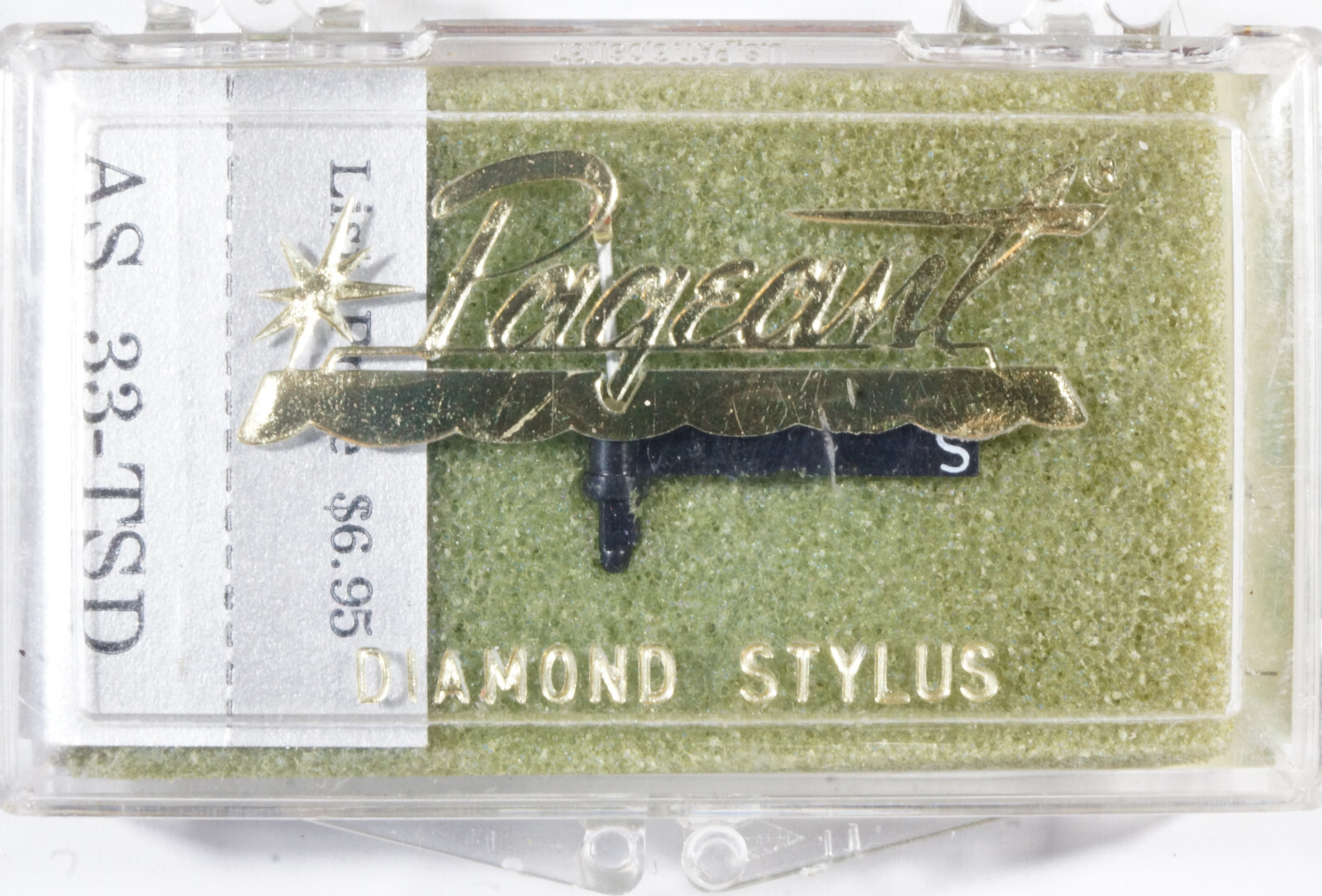 NOS Pageant AS-33-TSD Diamond Needle Stylus for Astatic 165 353 355