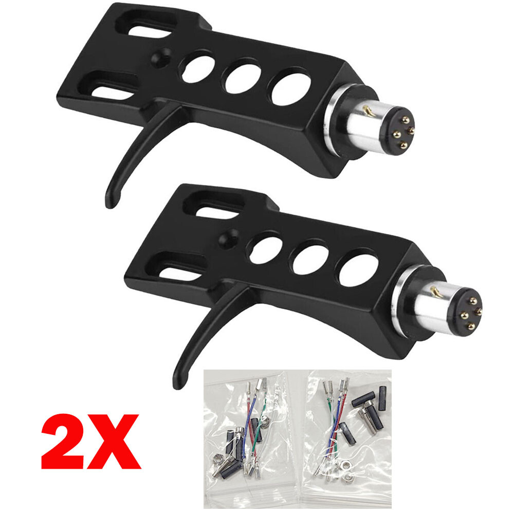 2X Stylus Cartridge Unit Turntable Headshell For Technics 1200 1210 MK2 Phono US