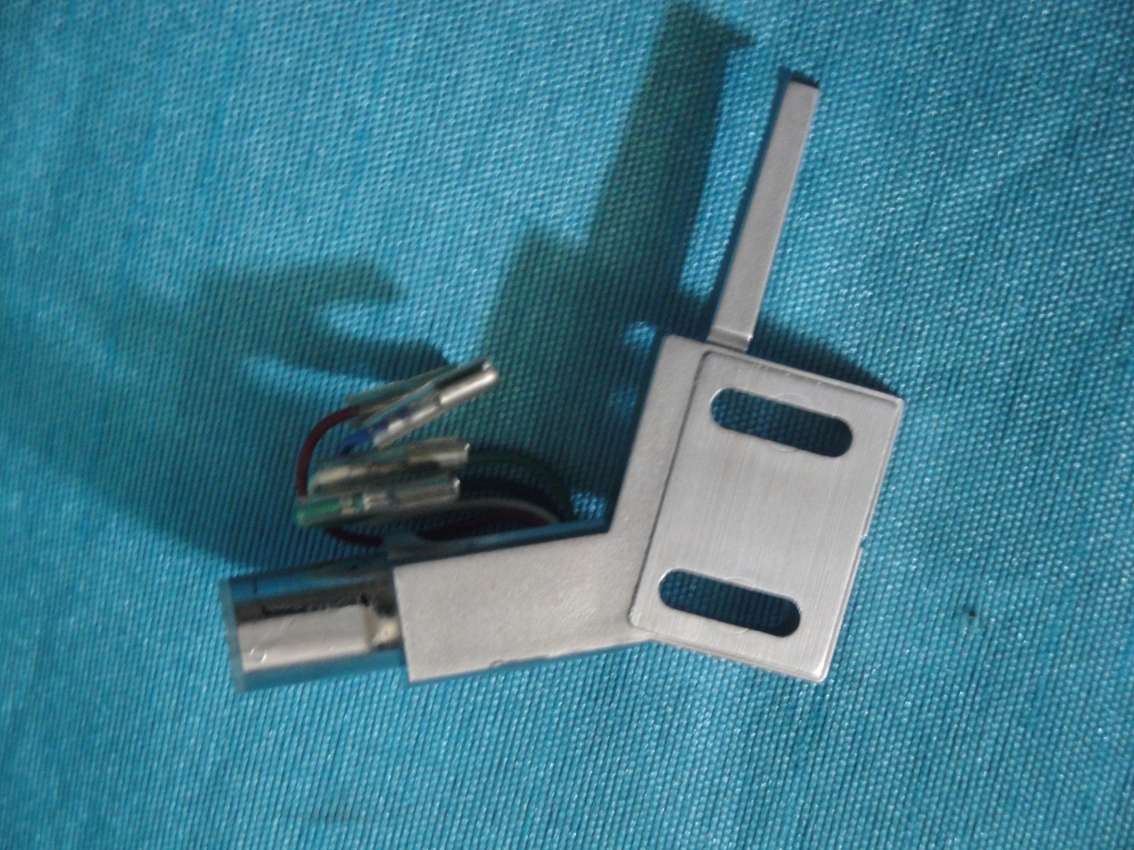 silver headshell for phono cartridge straight tonearm turntable japan