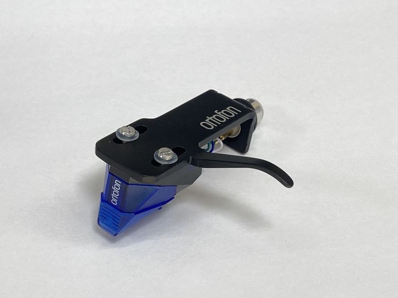 Ortofon 2M Blue Premounted MM Cartridge on SH-4 Black Headshell w/ Box Tested