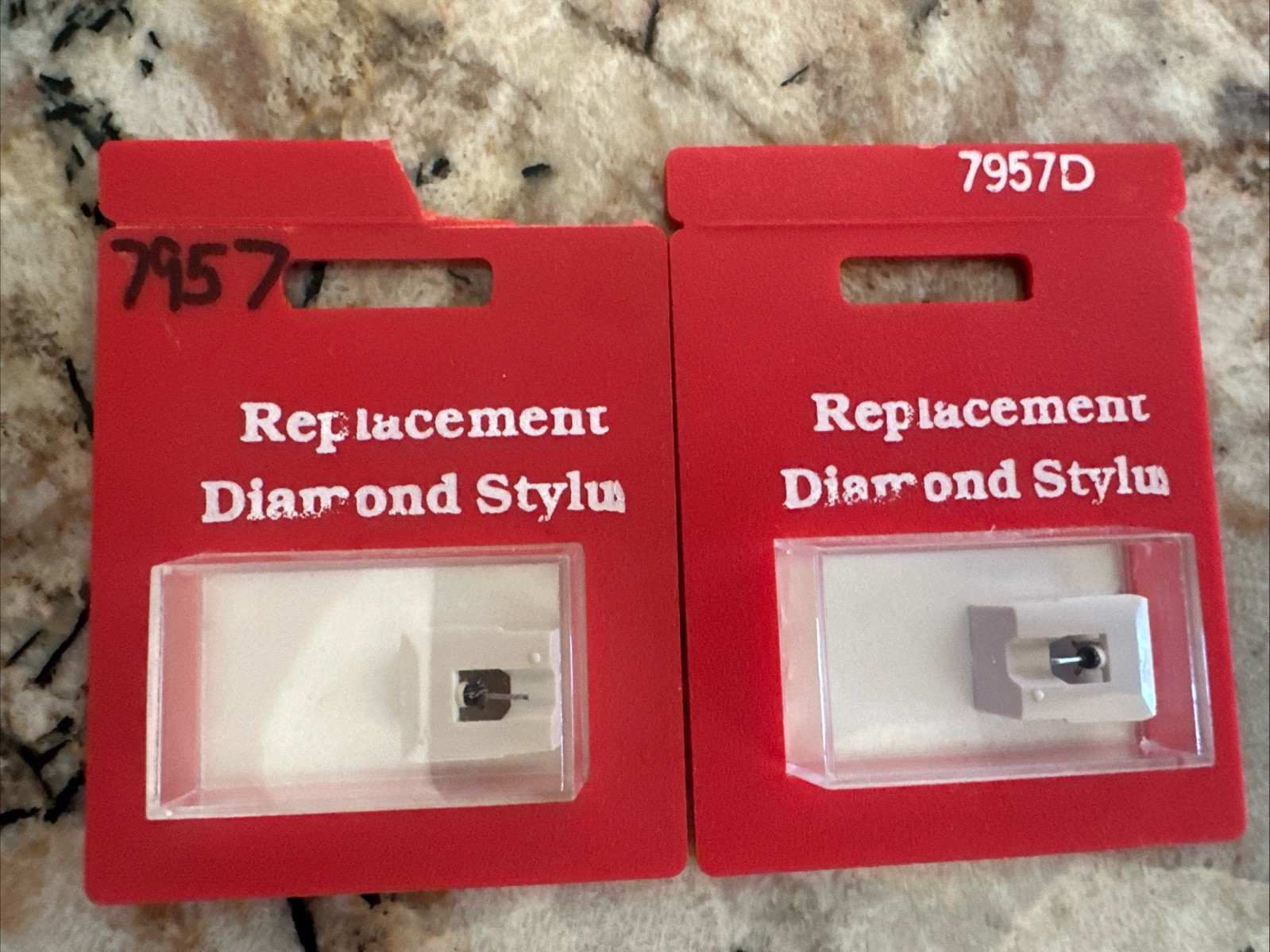 Audio Technica ATN95, ATN3400, ATN95E Record replacement needle Empire Lot (2)