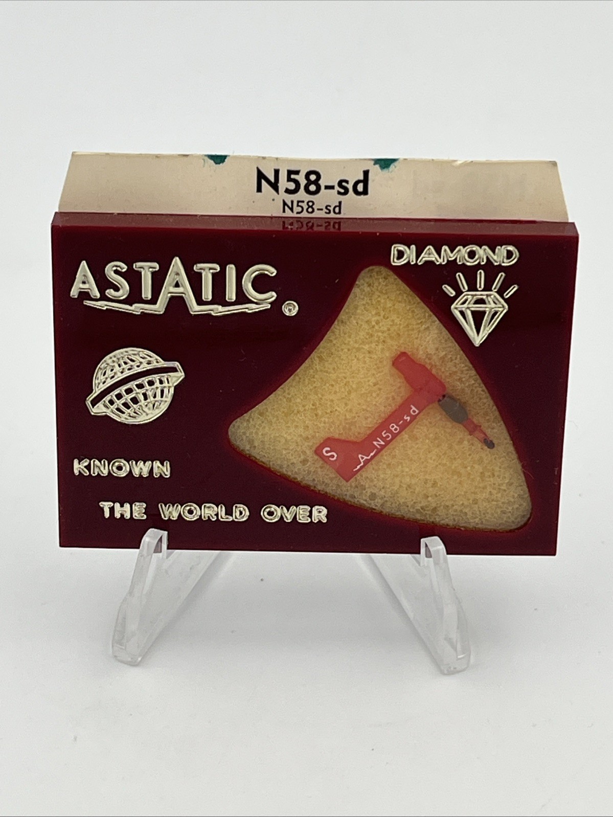 Astatic N58-sd Diamond/Sapphire Needle Stylus NOS 78 LP 163-DS77 for 341 461