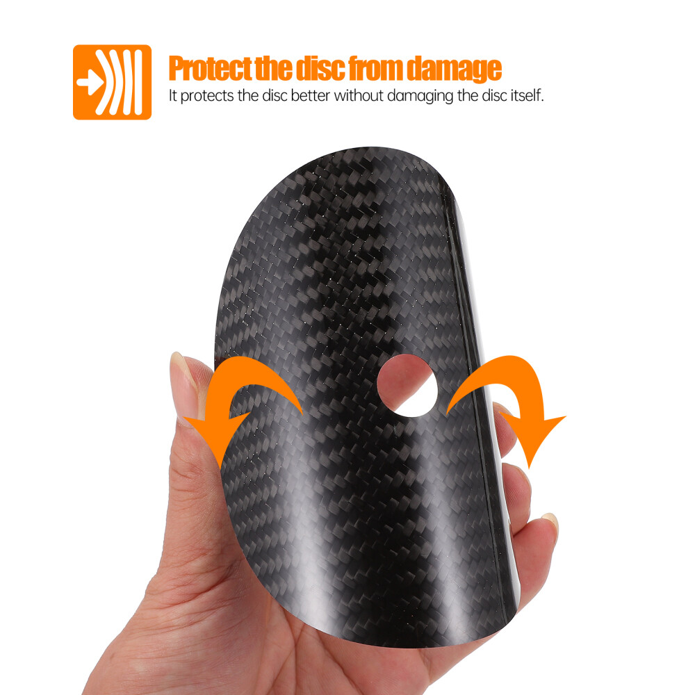 1Pc CF-CD.2 Carbon Fiber CD Platter Mat Compact Disc Tuning Cushion for Home