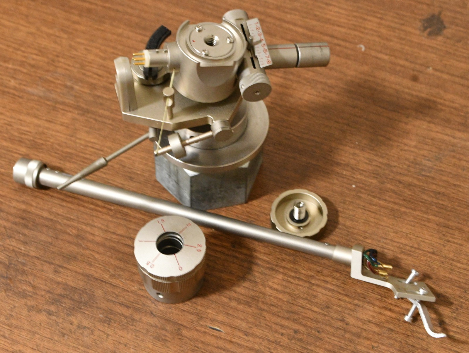 Audio craft AC-3000 Silver Limited one pivot oil damp tonearm * VG+