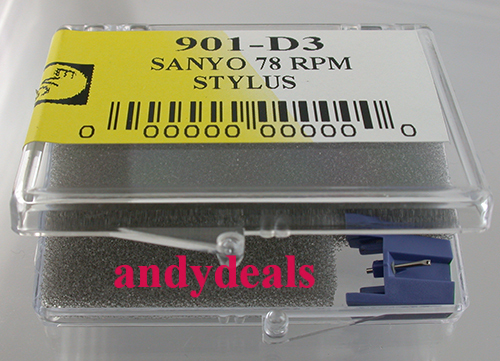 EVG STYLUS NEEDLE CROSLEY NP4 NP-4 Crosley CR-249 CR-245 CR-246 78 RPM 901-D3